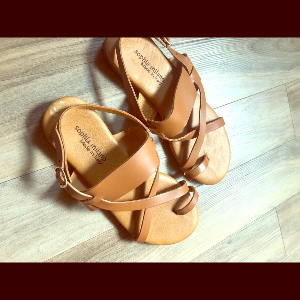 Never worn comfy sandals